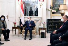 لرئيس السيسى يلتقي رئيس شركة "نافال" الفرنسية