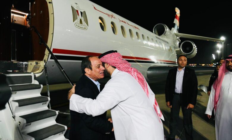 الرئيس السيسي والأمير محمد بن سلمان يشيدان بالعلاقات التاريخية والمتميزة  التي تربط بين البلدين الشقيقين | العالم العربي اليوم